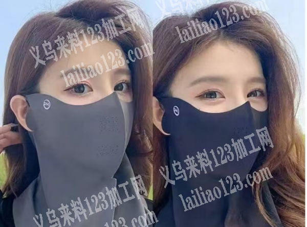 大量采购如图防晒面罩，寻找厂家，微信详谈