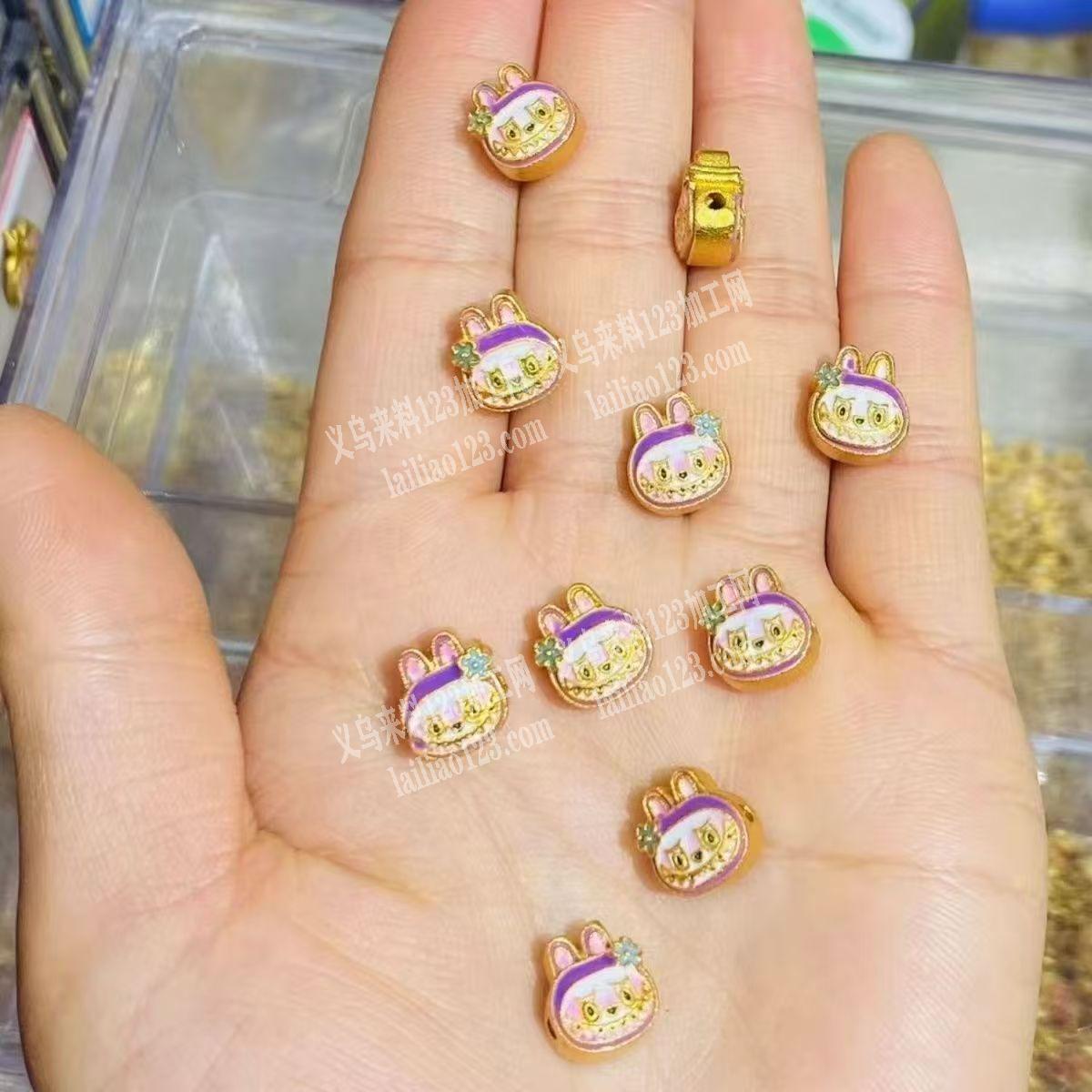 ·合金通孔配件订单，如图，小配件，寻找成