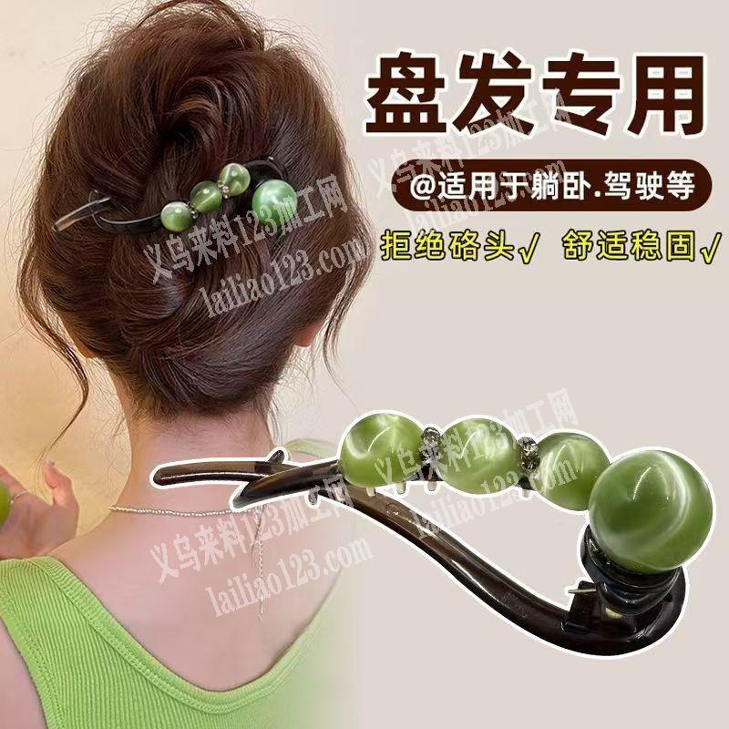 上弹簧的手工活外发，如图，发夹上弹簧的手