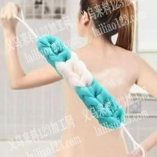 大量搓澡神器，长条浴花订单，如图，寻找工