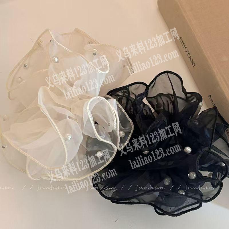 布艺头花踩线，缝纫外发加工，寻找会做的加