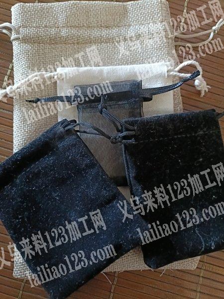 专业加工束口袋，各种纱，绒布，麻布，色丁布，帆布，网眼布，已