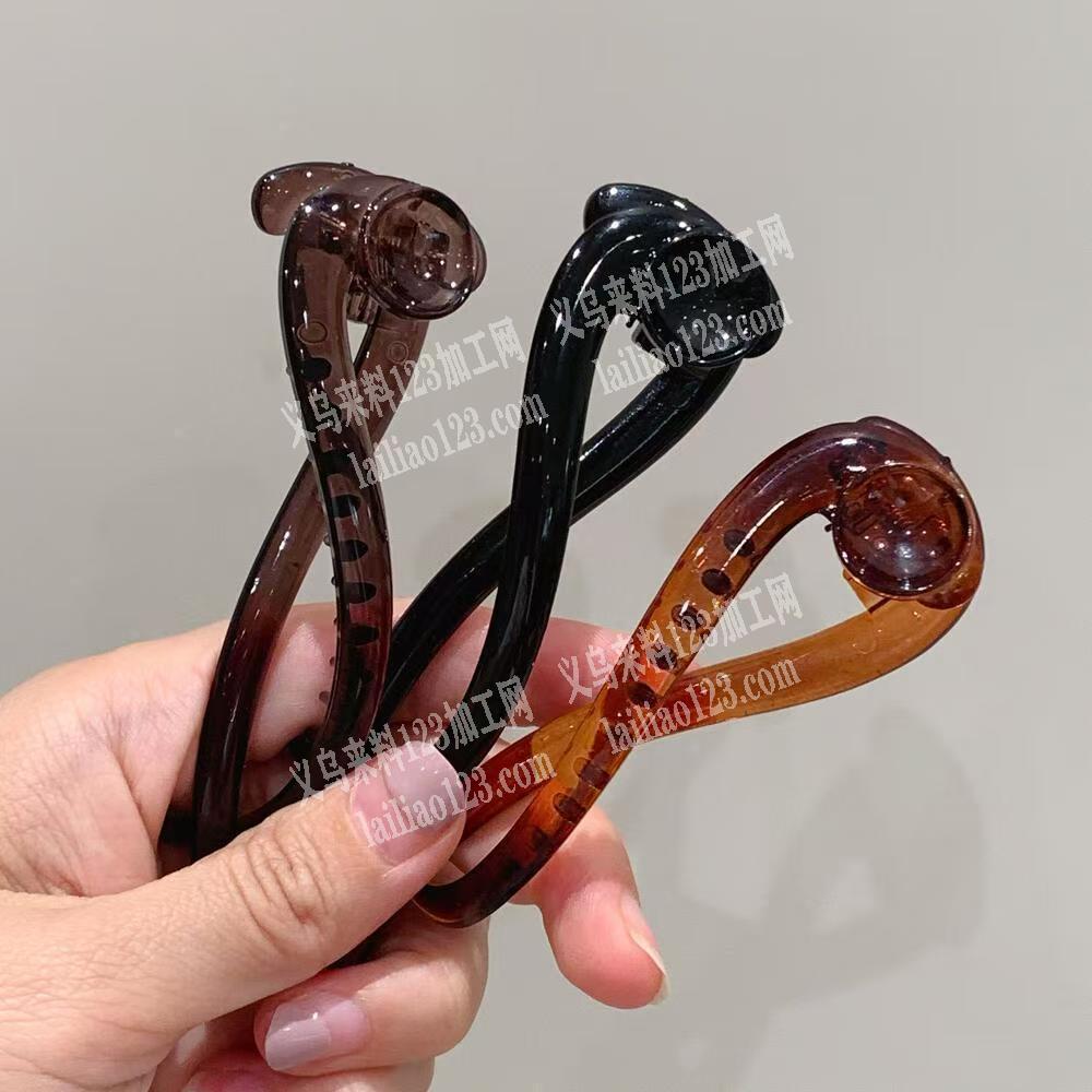 扭扭夹子发夹订单，，如图，寻找专门做这个