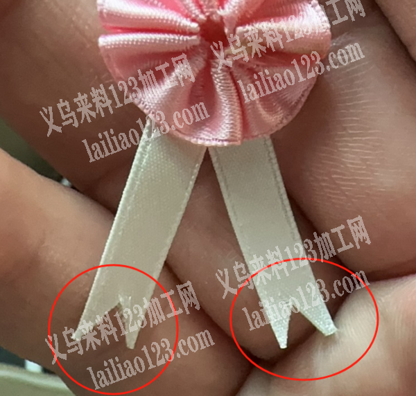 织带切割外发加工，切燕尾，寻找剪燕尾的加