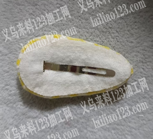 掰掰夹（布包发夹）外发加工，手工成品订单