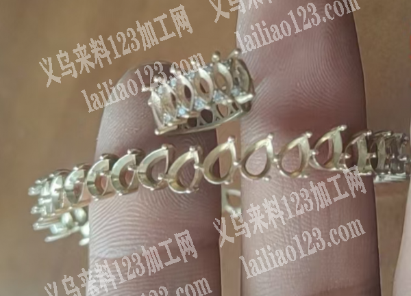 饰品手镶的加工活外发，如图，寻找会做的加