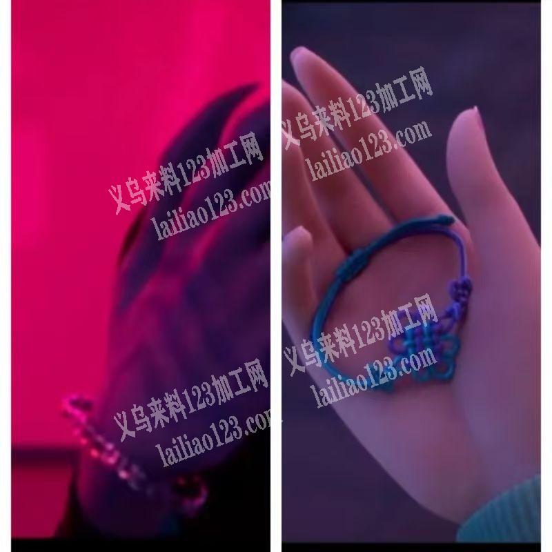 手链编织打结的手工活外发加工，寻找会做的