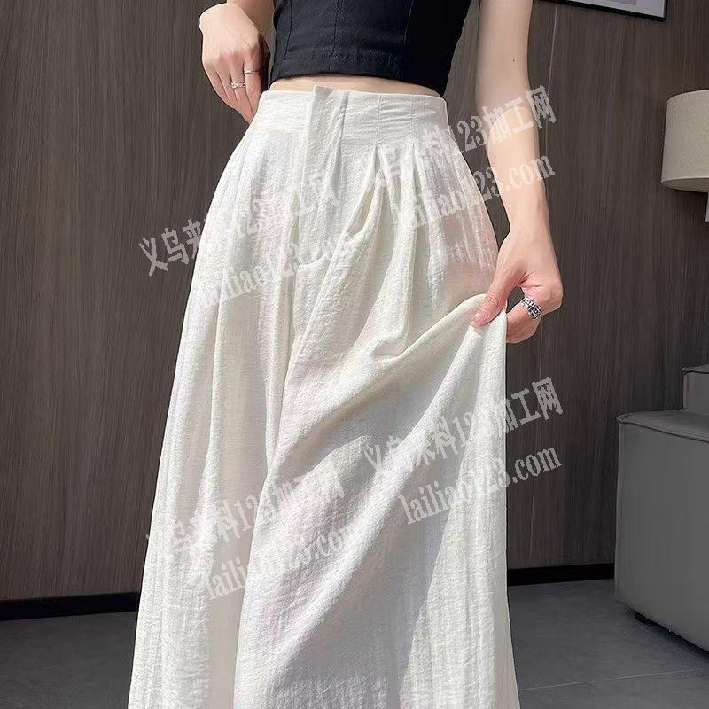 大量如图阔腿裤订单。寻找服装工厂。要成品