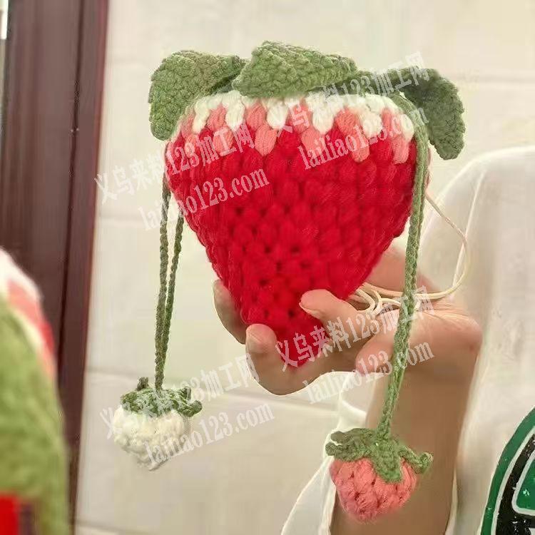 如图，钩针编织的手工活外发加工，是钩针这