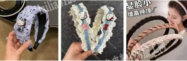 大量布艺发箍成品订单，发箍，寻找成品工厂