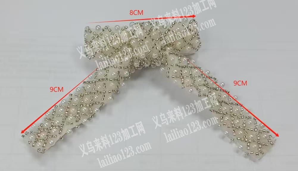 大量如图手工蝴蝶结订单，寻找会做的工厂，