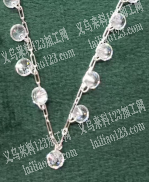 项链挂圈的手工活外发加工