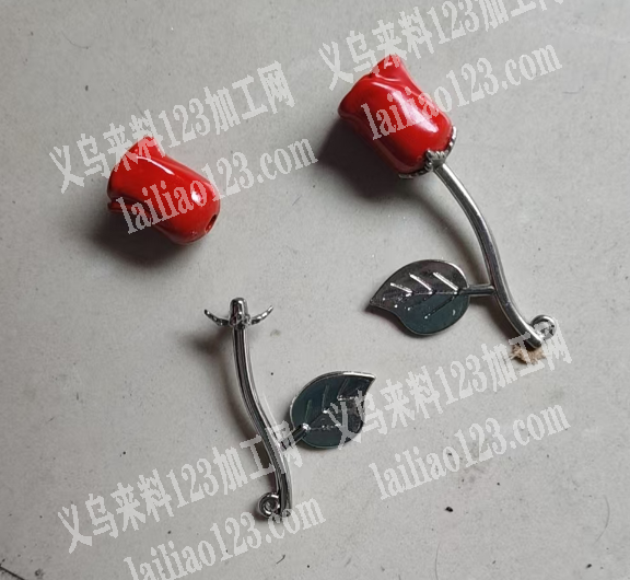 手工活外发加工，如图，饰品的手工活，上玫