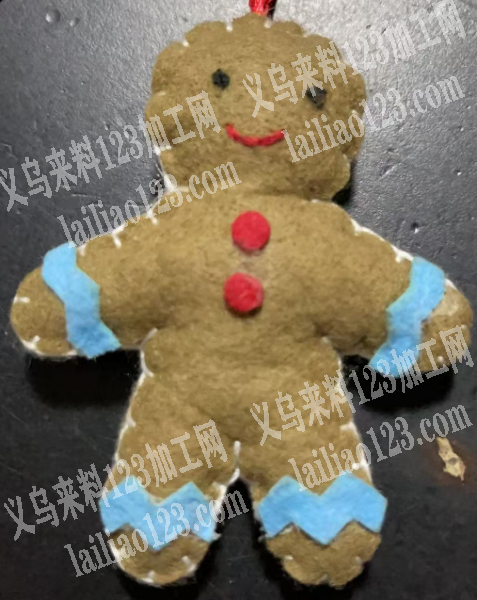 手缝针缝挂件的手工活外发，如图，寻找会做