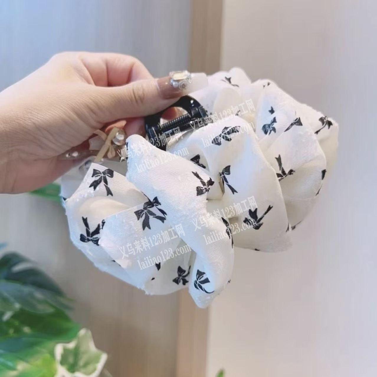 布艺泡泡云朵抓夹，成品订单，如图，寻找成