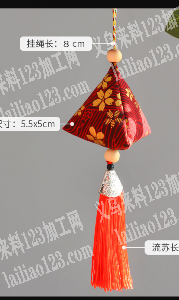 公司长期大量香包香囊包订单外发，我们出料