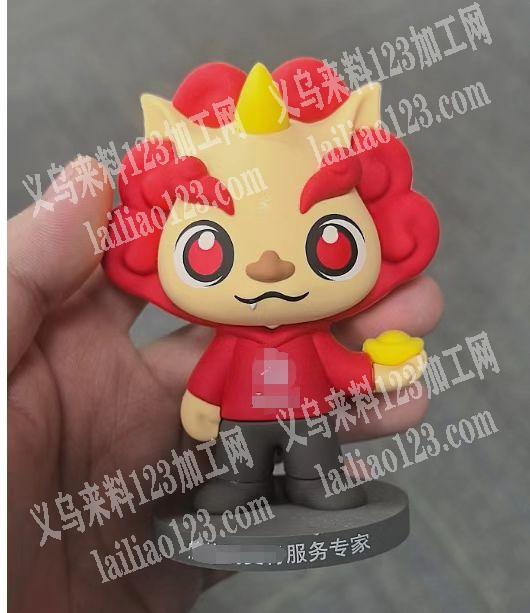 软胶公仔摆件订单，如图，寻找软胶厂家，如