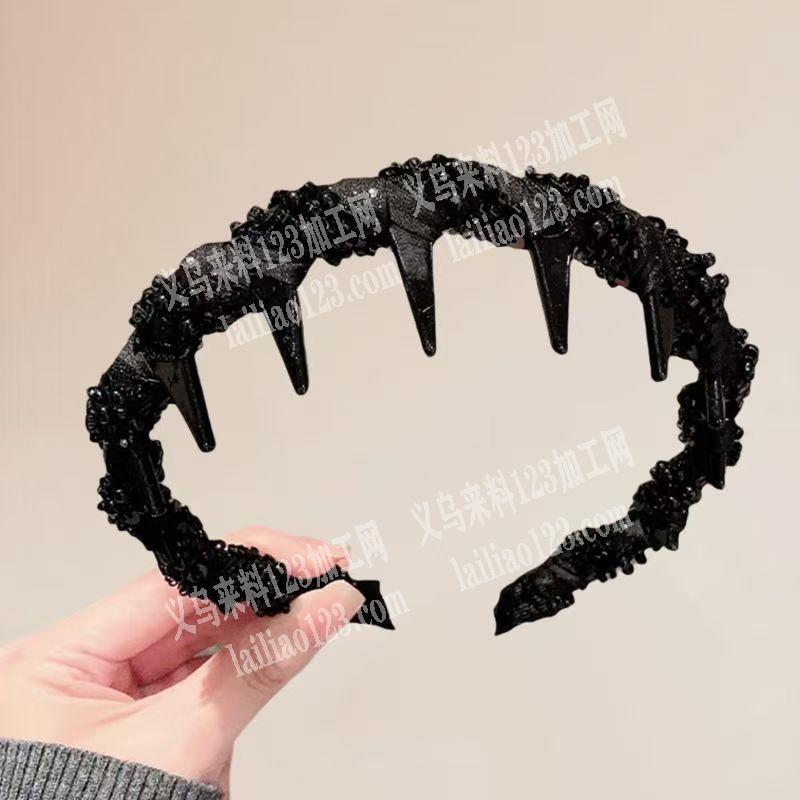 绕布条的发箍手工成品订单，寻找专业做手工