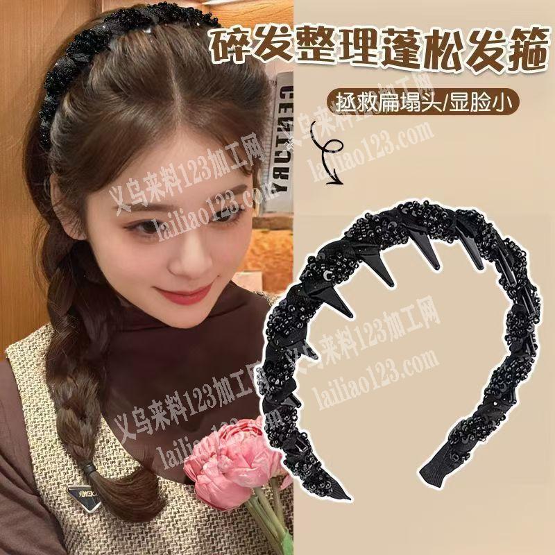 绕布条的发箍手工成品订单，寻找专业做手工