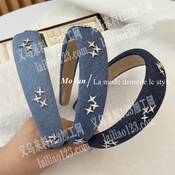 创新饰品加工厂，专注，发箍布艺，套不加海
