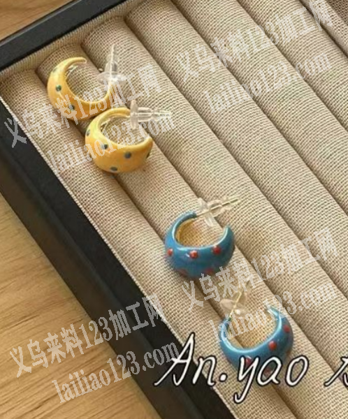 耳环滴油外发加工，寻找专业做滴油的加工厂