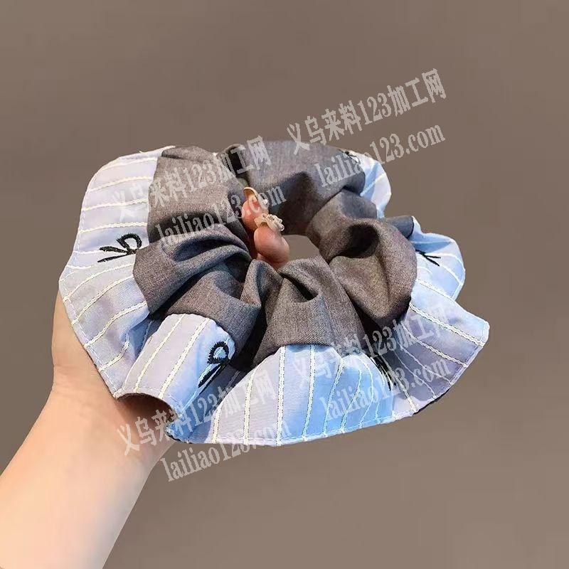 公司有布艺发圈成品订单，寻找可以包工包料
