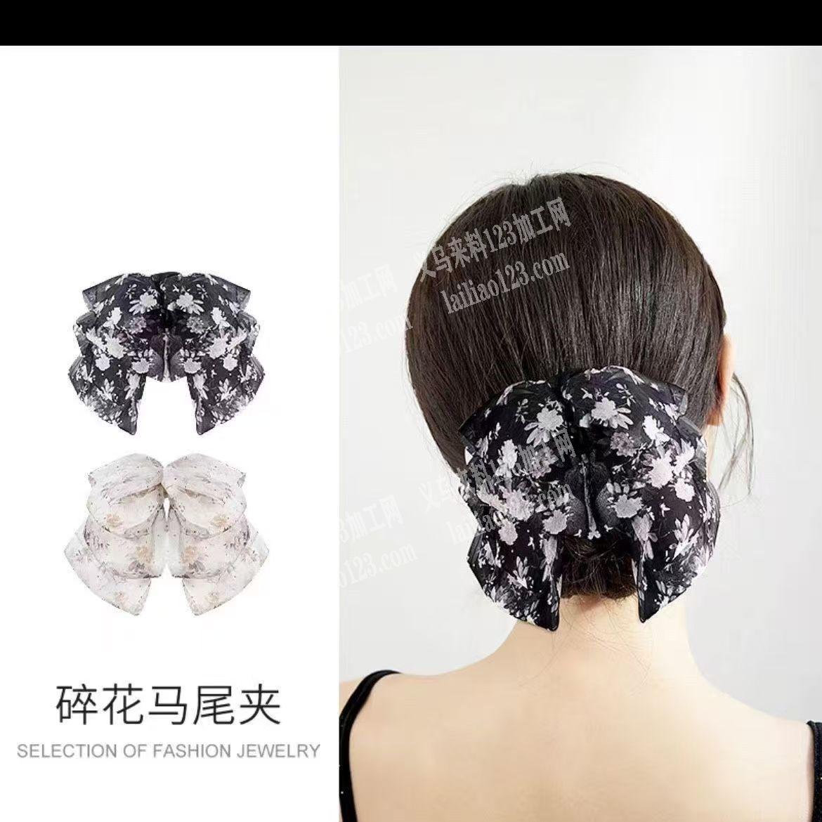 布艺发饰手工活外发加工，如图，寻找会做的