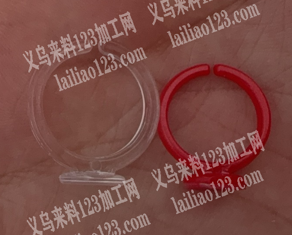 100000订单数量，塑料戒指底托订单，