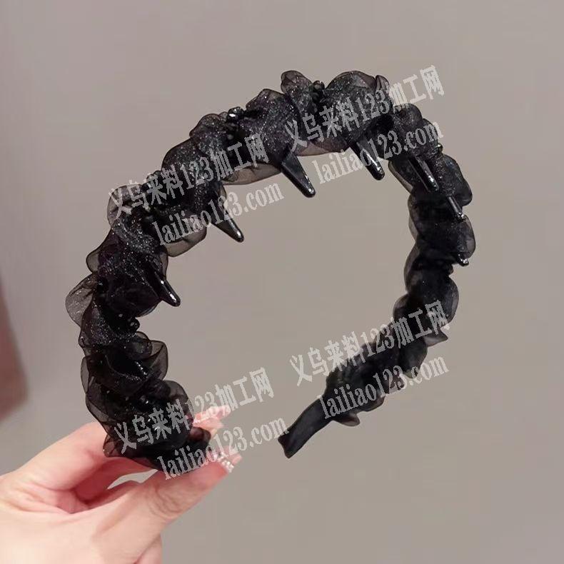 布艺发箍的成品订单，寻找成品工厂，有现货