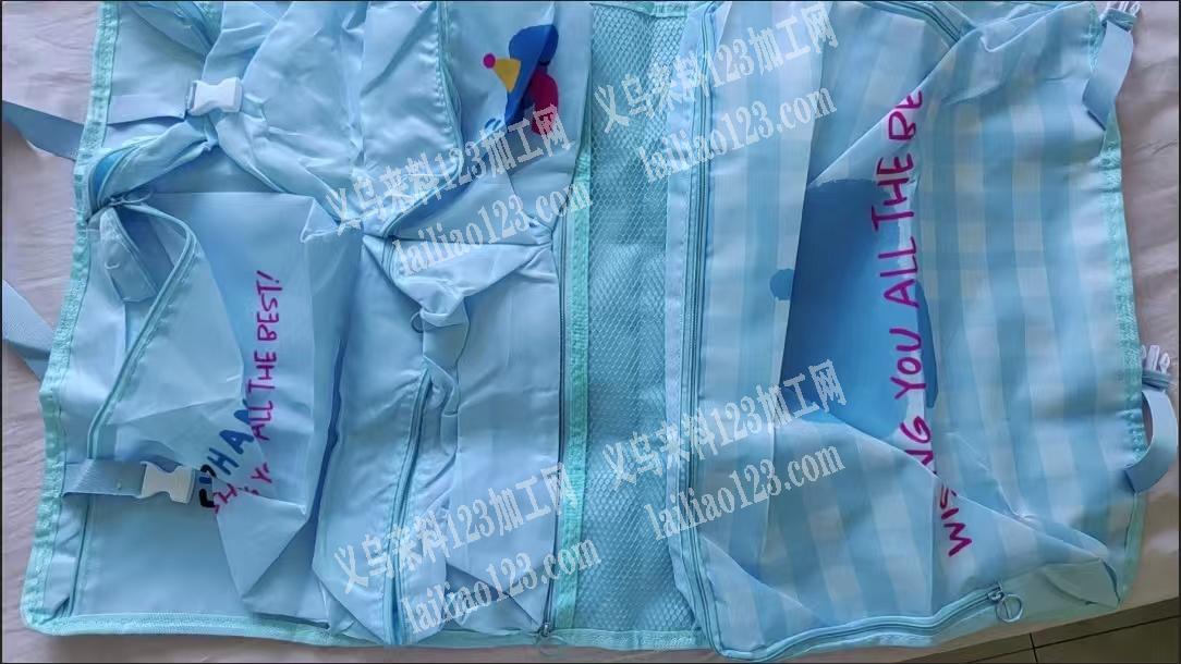 《天天有订单》寻找箱包工厂，如图，挂袋，