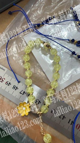 专业承接各种挂圈穿珠弯针秘鲁结，打胶枪等