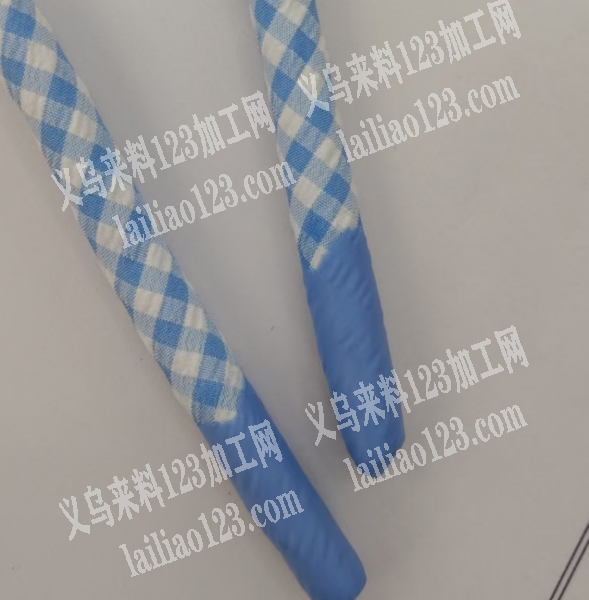 布条上面做如图滴漆加工，谁家会做，请联系