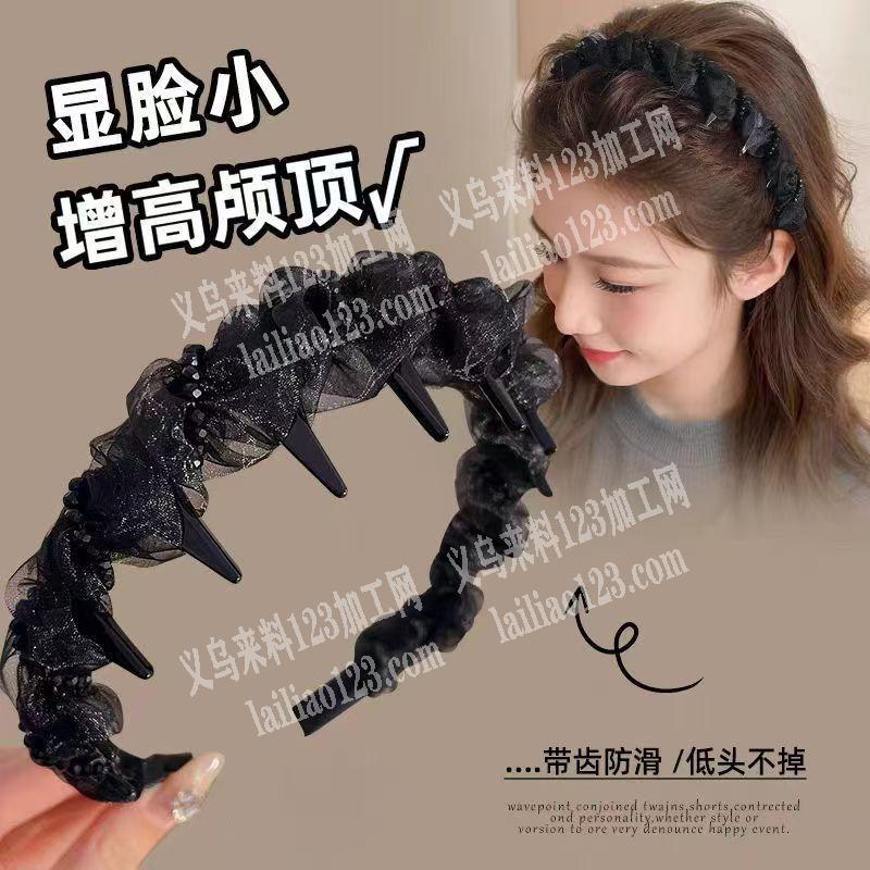 寻找专业做布艺类绕布条类的发箍的工厂，我