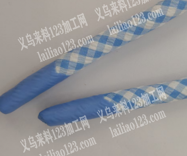 布条上面做如图滴漆加工，寻找加工厂，二头