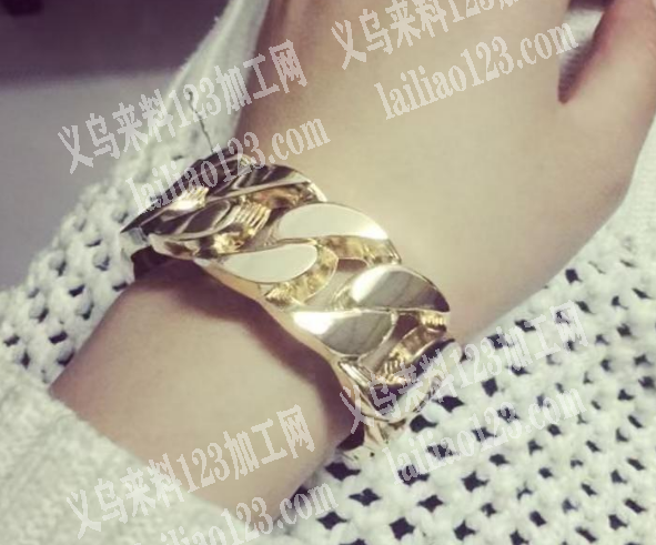 大合金链子手镯订单，如图，寻找源头合金压