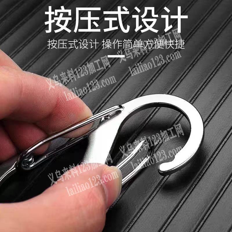 如图龙虾扣上弹簧扣的手工活外发加工。寻找
