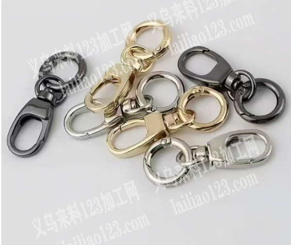 大量合金龙虾扣钥匙扣订单，如图，寻找专业