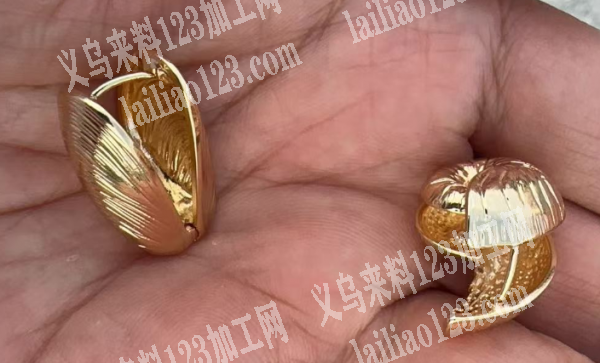 如图这样的耳环订单，金属耳环订单，寻找工
