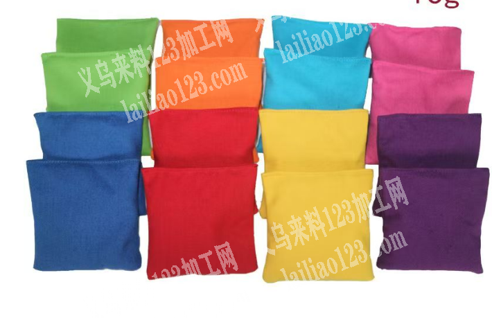 《发外地》如图。量大，沙包布包订单外发加