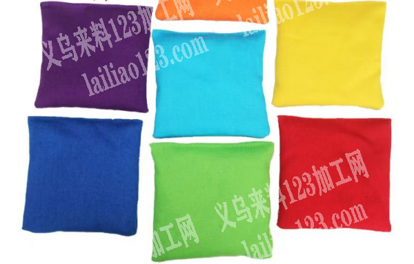 《发外地》如图。量大，沙包布包订单外发加