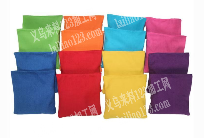 《发外地》如图。量大，沙包布包订单外发加