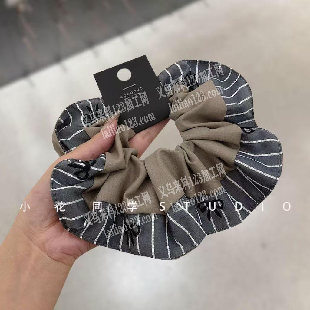 我厂有布艺发圈订单，寻找专业做布艺发圈的