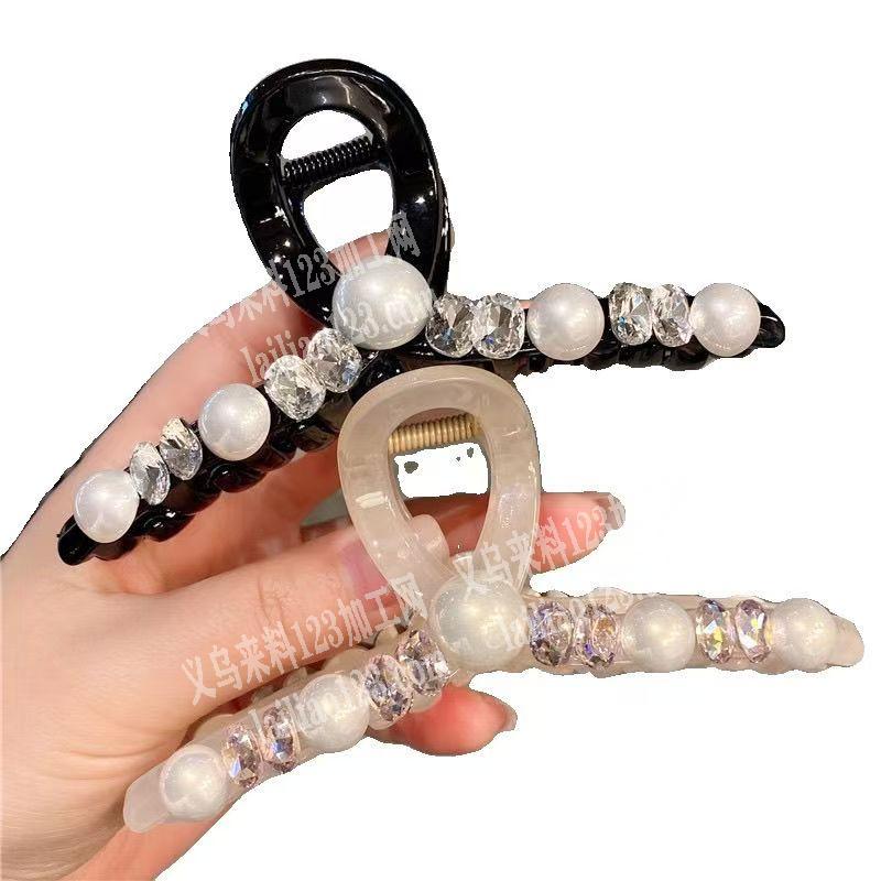 手工外发，抓夹上面点钻点配件粘钻玻璃钻手