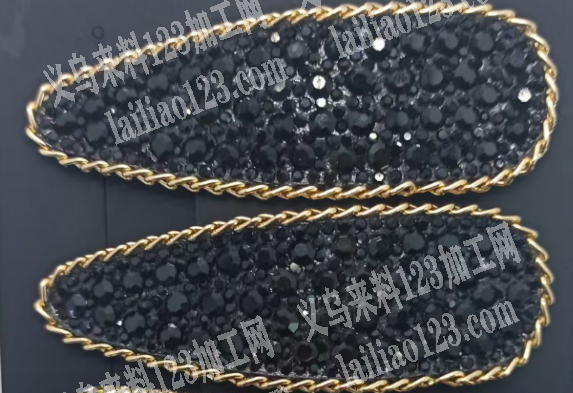 如图发夹，有订单，寻找工厂，请联系详谈。