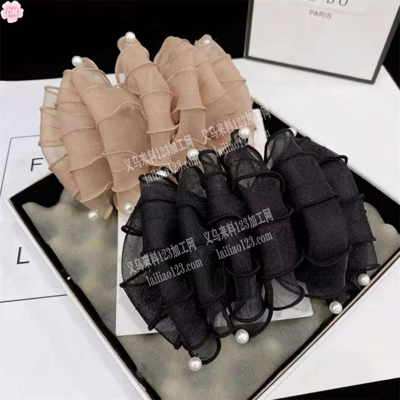 网纱泡泡袖抓夹订单，成品订单