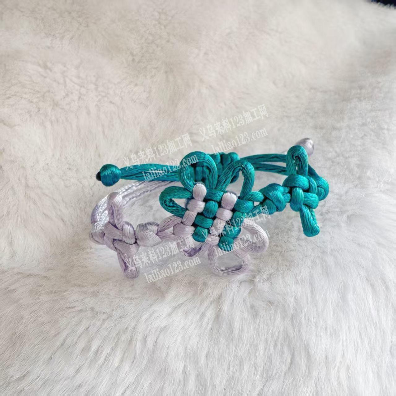 这种手链编织的哪家能做？联系一下，如图，