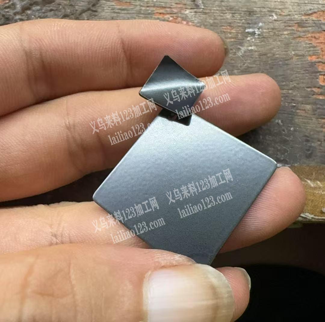 找电镀哑黑电镀厂，注意不是电泳，是电镀哑