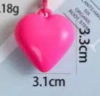 商贸城店面订单，找：如图桃心亚克力材料的