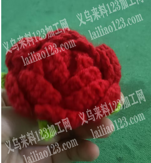 10万编织玫瑰花，如图，外发加工。寻找机