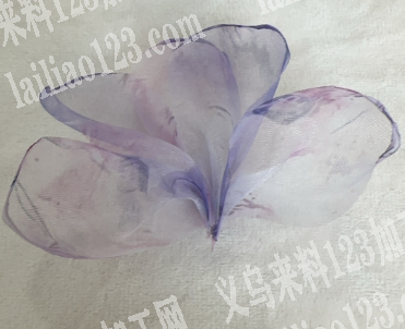 烧花边+手缝花朵的手工活外发加工，寻找会